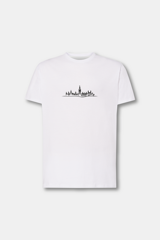 SVQ Skyline – Camiseta Regular WHITE