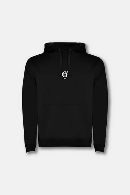 JFK LINE - Hoodie BLACK