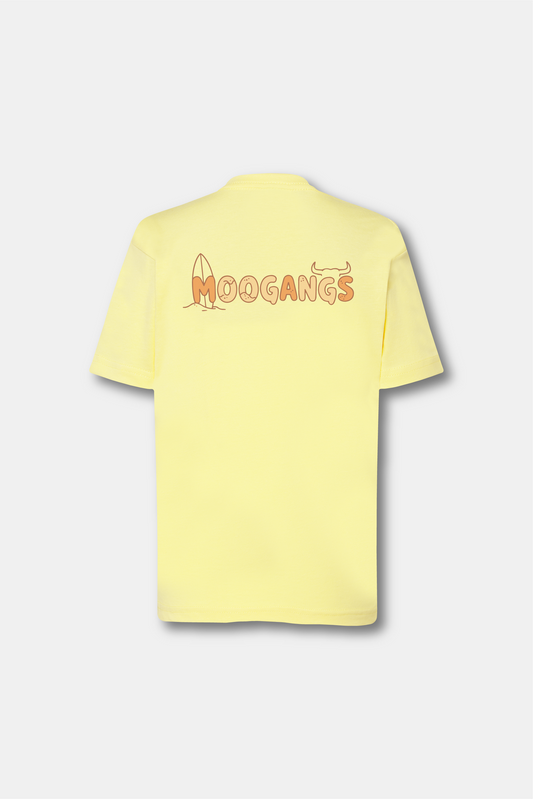 Horned drop LIGHT YELLOW