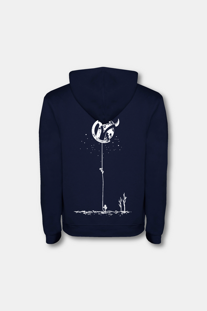 The Moonbound - Hoodie Blue