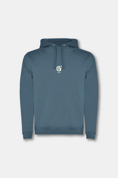 JFK LINE - Hoodie BLUE STORM
