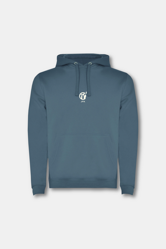 JFK LINE - Hoodie BLUE STORM