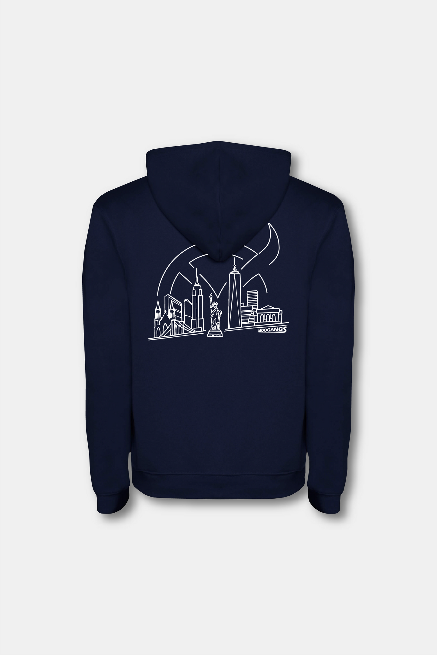 JFK LINE - Hoodie NAVY