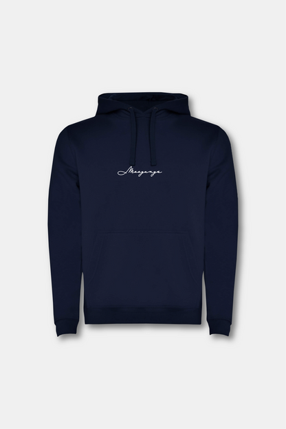 OVERTAKE - Hoodie DARK BLUE