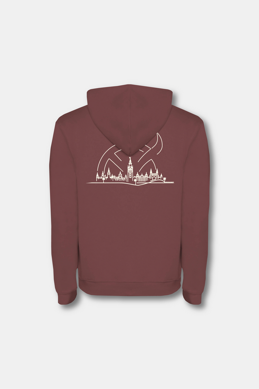 SVQ Backdrop – Sudadera WINE