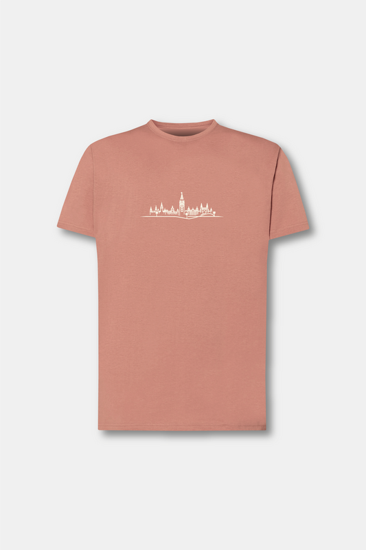 SVQ Skyline – Camiseta Regular PINK VINTAGE